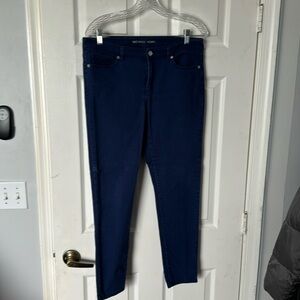 Michael Kors Blue Denim Skinny Pants size 8